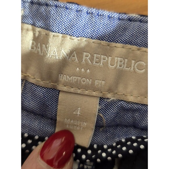 Banana Republic Geometric Preppy Minimalist Hampton Fit Shorts Women’s 4 - Picture 5 of 7